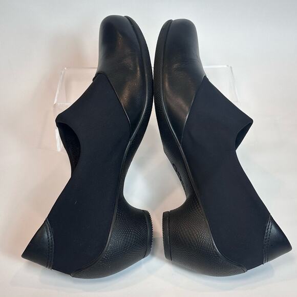 Ecco Womens 8 Sculptured GTX Gor-tex Slip On Comfort Heels Office Business Pumps - Picture 10 of 15